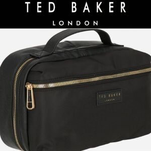 Ted Baker London Puffy Cosmetic Bag- Black